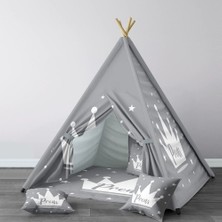 instababyrooms Dijital Baskılı Kızıldereli Çocuk Bebek Odası Oyun Çadırı Model: 078