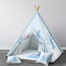 instababyrooms Dijital Baskılı Kızıldereli Çocuk Bebek Odası Oyun Çadırı Model: 058