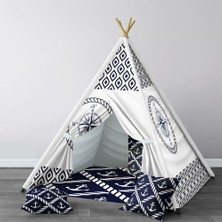 instababyrooms Dijital Baskılı Kızıldereli Çocuk Bebek Odası Oyun Çadırı Model: 089