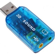 Brs 3D Harici USB 5+1 Ses Kartı-External Ses Kartı