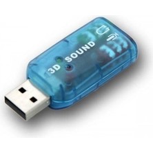 Brs USB Ses Kartı Virtual 3D Çevirici Dönüştürücü