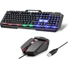 Hadron Novator HD865 USB Girişli Oyuncu Klavye + Mouse