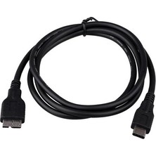 Brs Type C USB 3.1 To Mikro USB B Harddisk Şarj ve Data Kablosu 1 Metre