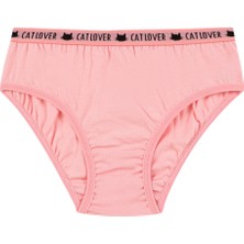 Penti Çok Renkli Kız Çocuk Cat Lover 5li Slip Külot