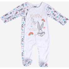 Looney Tunes Lisanslı Bebek Patikli Tulum 18511
