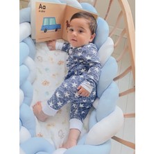 Bebek Lacivert Yıldızlı Tulum Unisex