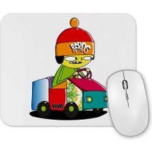 Baskı Dükkanı Bekos Arte Urbana A Fuga Mouse Pad
