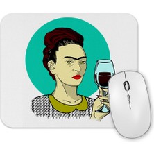 Baskı Dükkanı Frida  Kahlo 10 Mouse Pad
