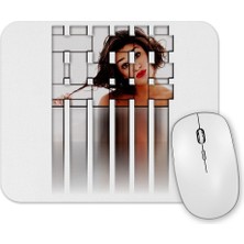 Baskı Dükkanı Lea Michele 09 Mouse Pad