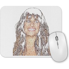 Baskı Dükkanı Lea Michele 4 Mouse Pad