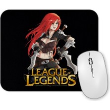 Baskı Dükkanı League Of Legends Katarina Mouse Pad