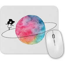 Baskı Dükkanı Gezegenler 03 Mouse Pad
