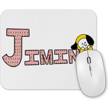 Baskı Dükkanı Bts Meets BT21 Jımın Mouse Pad
