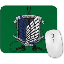 Baskı Dükkanı Attack On  Titan Scoutıng  Legıon Mouse Pad