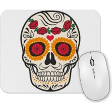 Baskı Dükkanı Desenli Kuru  Kafa Mouse Pad