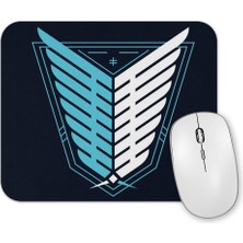 Baskı Dükkanı Attack On Titan  Wings Of Freedom Mouse Pad