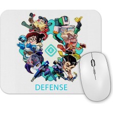 Baskı Dükkanı Defense  Overwatch Mouse Pad