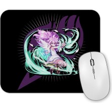 Baskı Dükkanı Fairy Tail Anime Manga Wendy Guild Symbol Mouse Pad