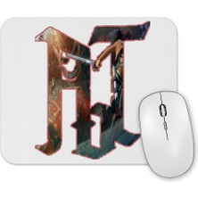 Baskı Dükkanı Attack On  Titan Logo Mouse Pad