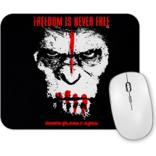 Baskı Dükkanı Dawn Planet Apes Mouse Pad