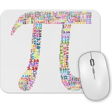 Baskı Dükkanı Pi Sayisi  Mathematica Matematik Özel Tasarim Pi Günü Mouse Pad