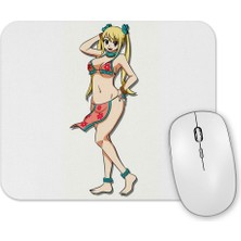 Baskı Dükkanı Fairy Tail Lucy  Heartfilia Anime Manga Mouse Pad
