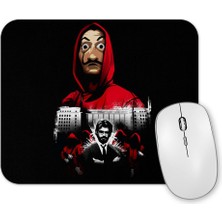 Baskı Dükkanı La Casa De Papel La Casa De Dali Mouse Pad