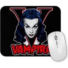 Baskı Dükkanı Vampira Vampir Mouse Pad