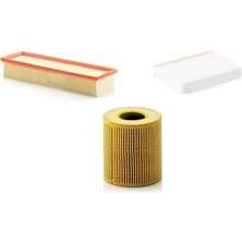 Mann Volkswagen Caddy Iıı 2.0 Tdi (2Ka,2Kb,2Kh,2Kj) 140 Hp 07-10 Filtre Bakım Seti