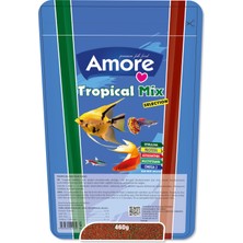 Has Tropical 3 kg Kova + Amore Tropical Selection 460G Poşet Akvaryum Balık Yemi