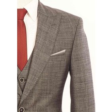 Jan Carlucci Slimfit Yelekli Drop 6 Takım