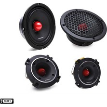 Jameson Oto Mıdrange Component 16CM 200W  2 Adet Jameson JMD-652SPL