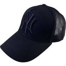 Moda Kızı Ny Cap Yankees Siyah Fileli Unisex Şapka