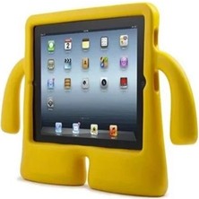 Jacquen Ceponya Apple iPad 10.2 Figürlü Silikon Çocuk Tablet Stand Kılıf