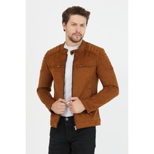 Mero Life Erkek Taba Yeni Sezon Süet Ceket