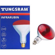 Tungsram 250W Infrared Kırmızı Ampul 5li