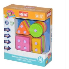 Yk Store Bebeğimin Ilk Oyuncakları 4'lü Set Eğitici Oyuncak Bultak Halka Puzzle Kule Oyunu Geometrik Şekiller