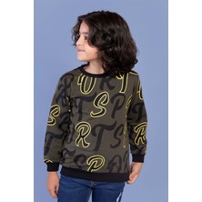 Toontoy Kids Toontoy Erkek Çocuk Komple Baskılı Sweatshirt