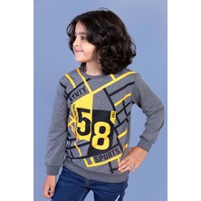 Toontoy Kids Toontoy Erkek Çocuk Baskılı Sweatshirt