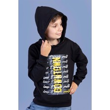 Toontoy Kids Toontoy Erkek Çocuk Kapüşonlu Baskılı Sweatshirt