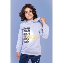 Toontoy Kids Toontoy Erkek Çocuk Kapüşonlu Baskılı Sweatshirt