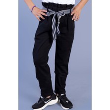 Toontoy Kids Toontoy Kız Çocuk Yüksek Bel Iki Yanı Cepli Regular Fit Jean Pantolon