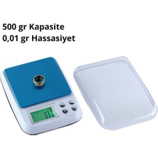 Dijital Hassas Kuyumcu Cep Terazisi Tartı 500 gr Digital Scale 0,