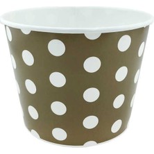 Elite Time Misir Kutusu Puantiyeli Yuvarlak 16X12 Altin P8-37