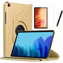 Fibaks Galaxy Tab S6 Lite Sm P610 P615 P617 + Ekran Koruyucu + Kalem Dönebilen Tablet Kılıfı 10.4 Inç