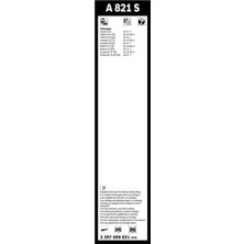 Bosch Aerotwin Silecek Seti - [600/600 Mm] Vw (Volkswagen) Transporter T5 (2013 - 2015) [7E, 7F] - A 821 S