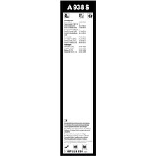 Bosch Aerotwin Silecek Seti - [600/600 Mm] Vw (Volkswagen) Multivan T5 (2003 - 2013) [7H, 7E]  - A 938 S