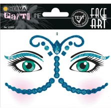 Herma Face Art Decor Yuz Süsleme Etiketi Bollywood