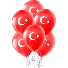 Vipfoni Ay Yıldız Baskılı Balon 10 Adet