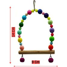 Uniq Bird Toys Özel Boncuk Kuş Salıncağı